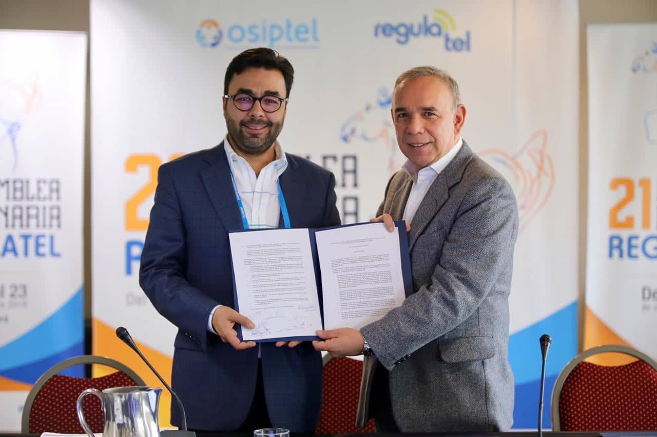 OSIPTEL asumió la presidencia del Foro Latinoamericano de Entes Reguladores de Telecomunicaciones - REGULATEL