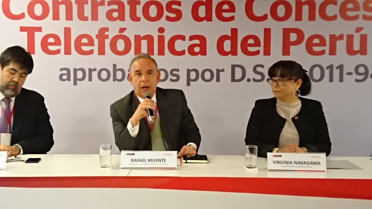 OSIPTEL: Sustenta informe técnico para calcular penalidades a Telefónica del Perú dentro del proceso de renovación de concesión