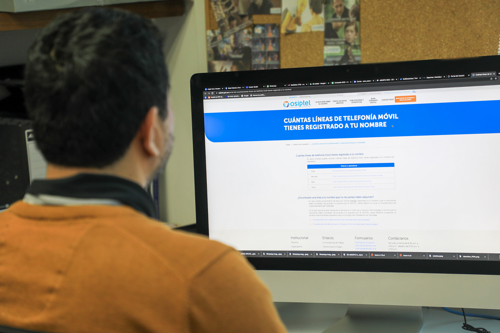OSIPTEL: ¿qué hacer si tienes líneas móviles registradas a tu nombre sin tu consentimiento?