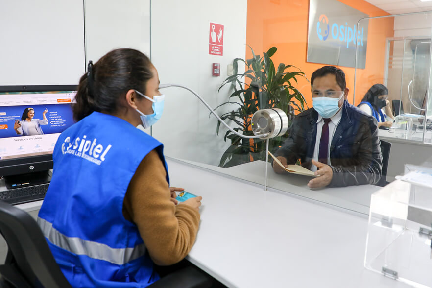 OSIPTEL brindó más de 409 mil orientaciones a los usuarios durante el primer semestre de 2022