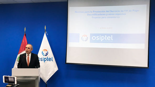 OSIPTEL propone reordenar los conceptos de pago para la prestación del servicio de la Televisión de Paga