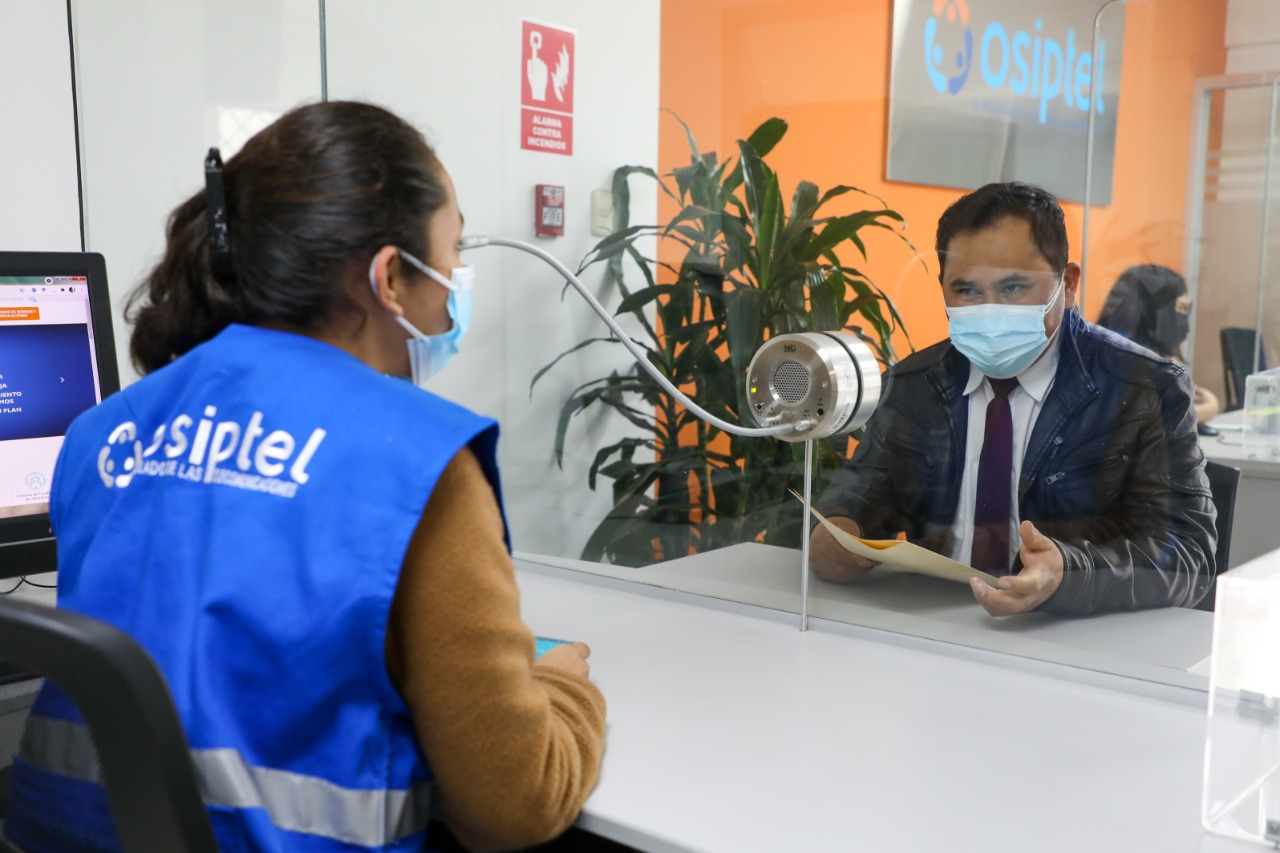 OSIPTEL brindó atención a más de 806 000 consultas de usuarios durante el 2021