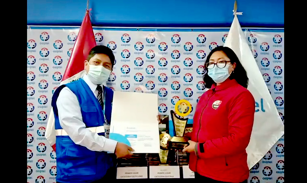 OSIPTEL premió a ganadores del primer concurso de videos “Usuarios con poder” en la Región Puno