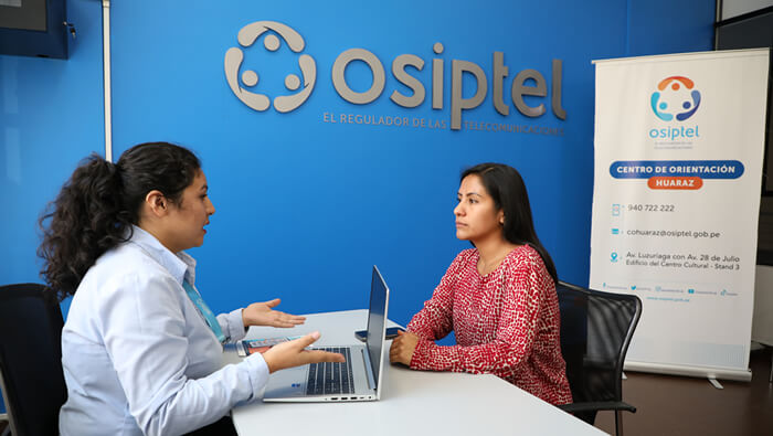 OSIPTEL atendió a cerca de un millón de usuarios de los servicios públicos de telecomunicaciones durante 2023