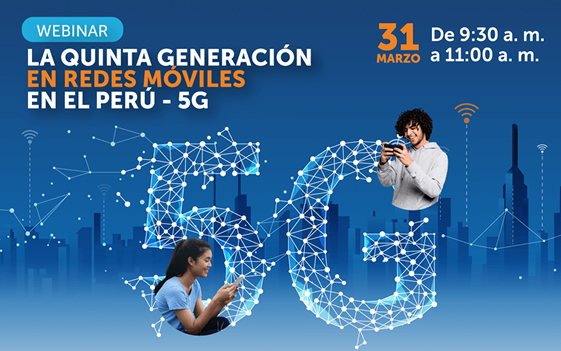 La quinta generación de redes móviles en el Perú
