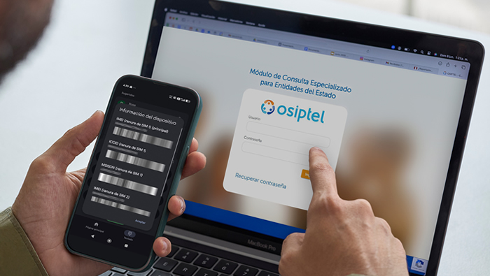 OSIPTEL: PNP y Ministerio Público realizaron más de 700 000 consultas en línea sobre equipos y servicios móviles vinculados a delitos en 2025