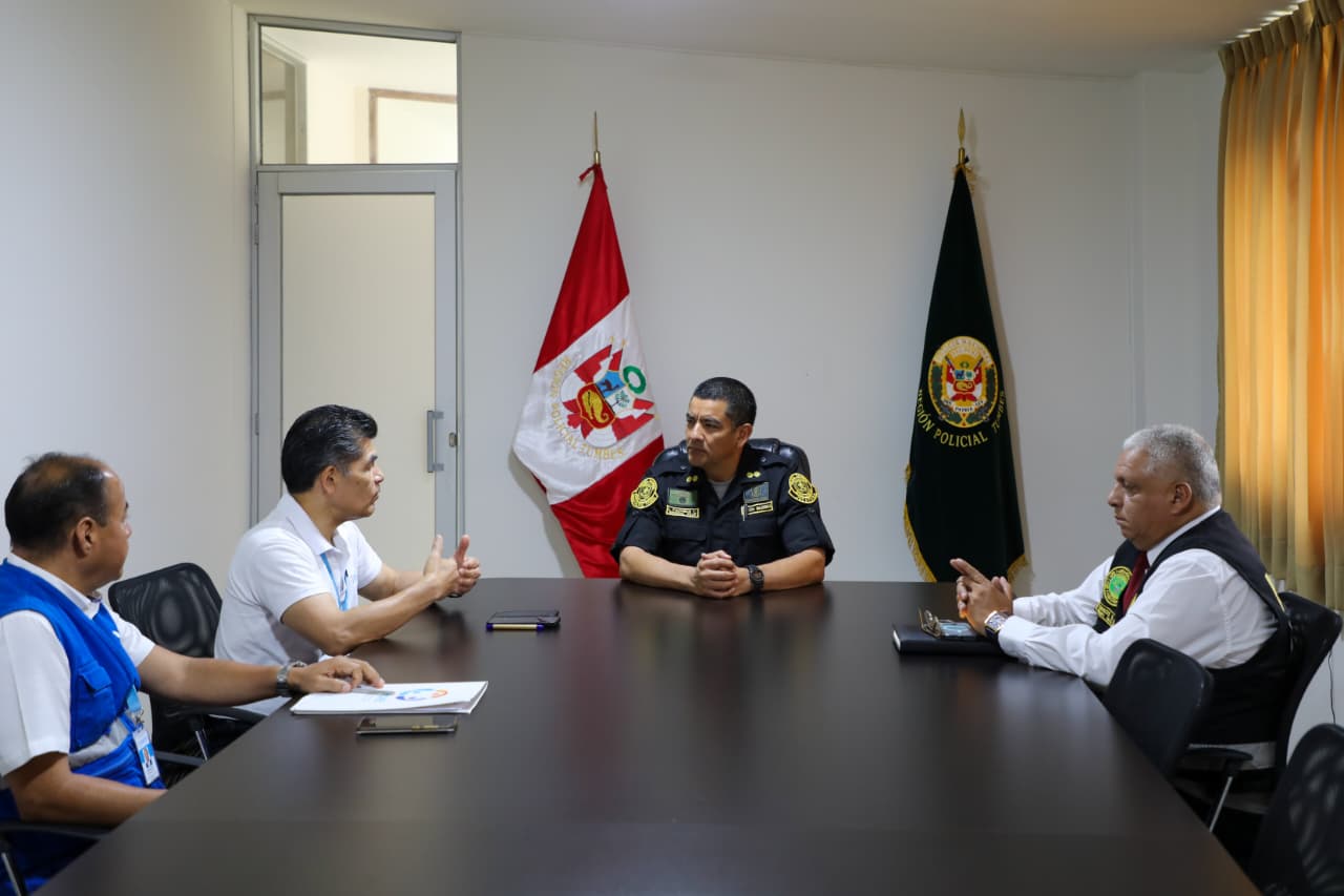 OSIPTEL coordina acciones con autoridades de Tumbes en el marco del estado de emergencia