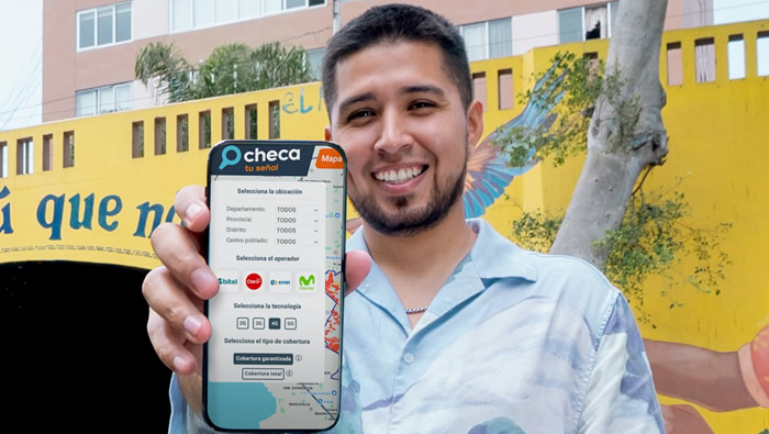 ¿Cuál es la empresa que garantiza la mayor cobertura móvil en tu distrito? Averígualo con Checa tu señal del OSIPTEL