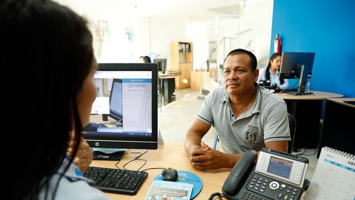 OSIPTEL garantiza la atención a los usuarios de los servicios de telecomunicaciones a nivel nacional