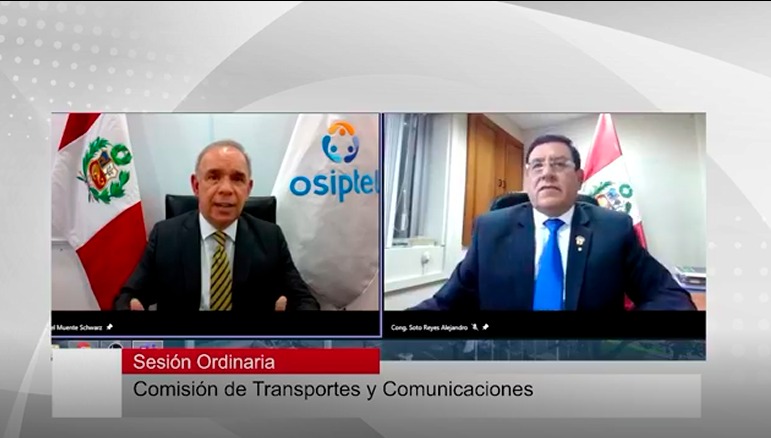 OSIPTEL pide al Congreso fortalecer su capacidad para sancionar a empresas operadoras