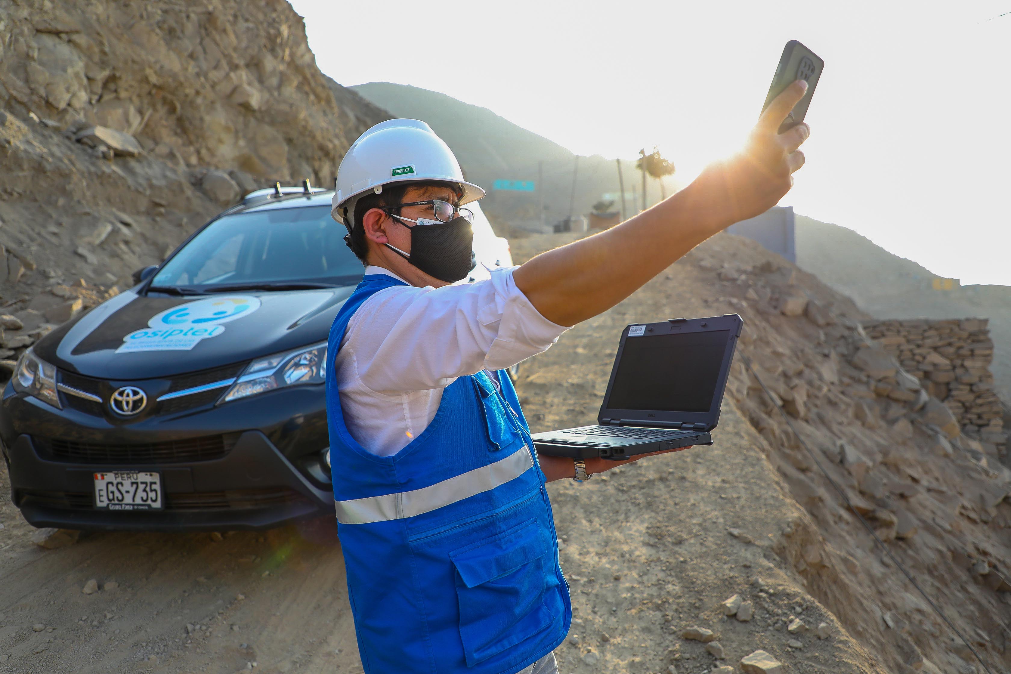 Arequipa: Osiptel supervisa que empresas operadoras cumplan con calidad del servicio móvil en 21 centros poblados