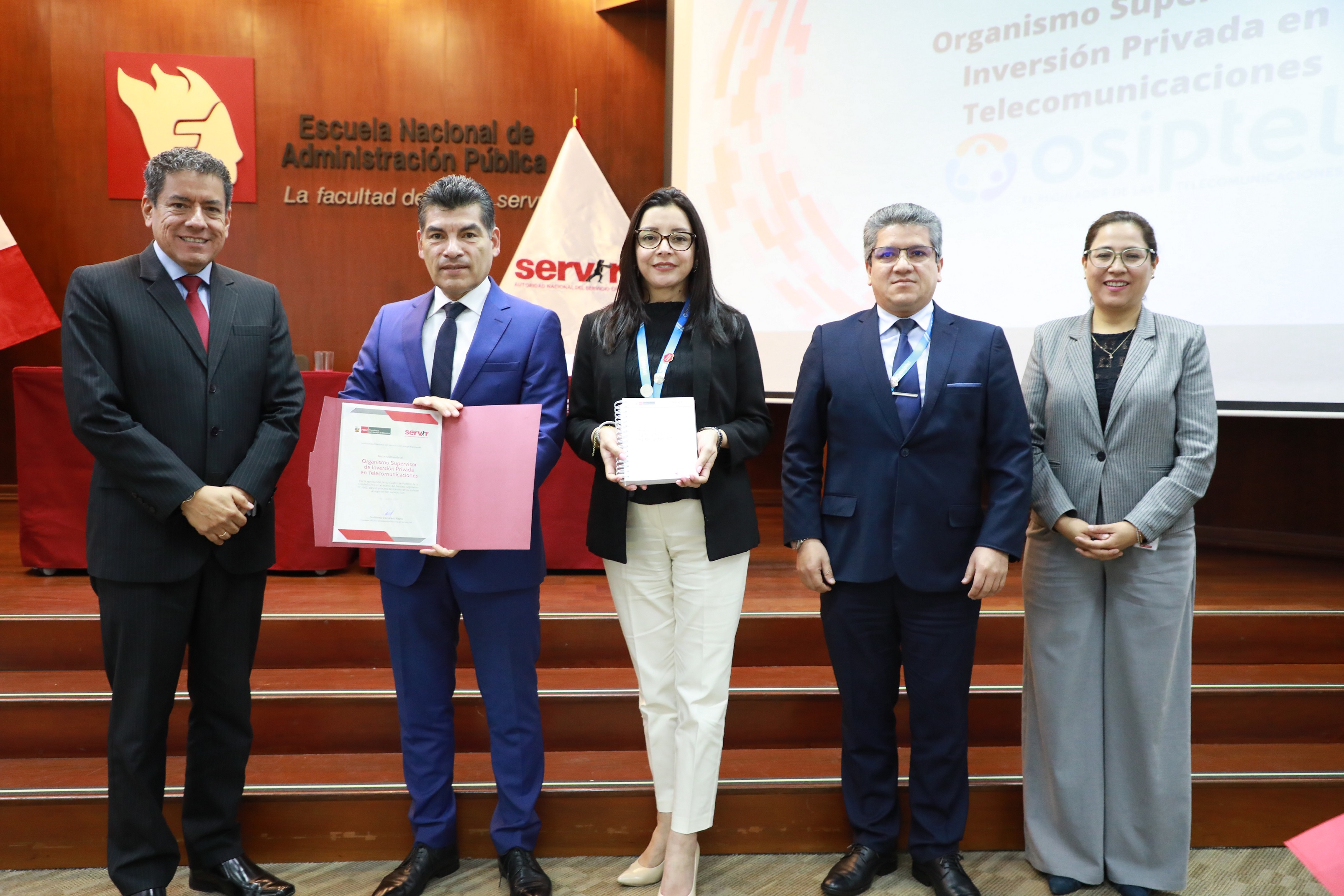 OSIPTEL culmina con éxito primera fase del tránsito al Régimen del Servicio Civil