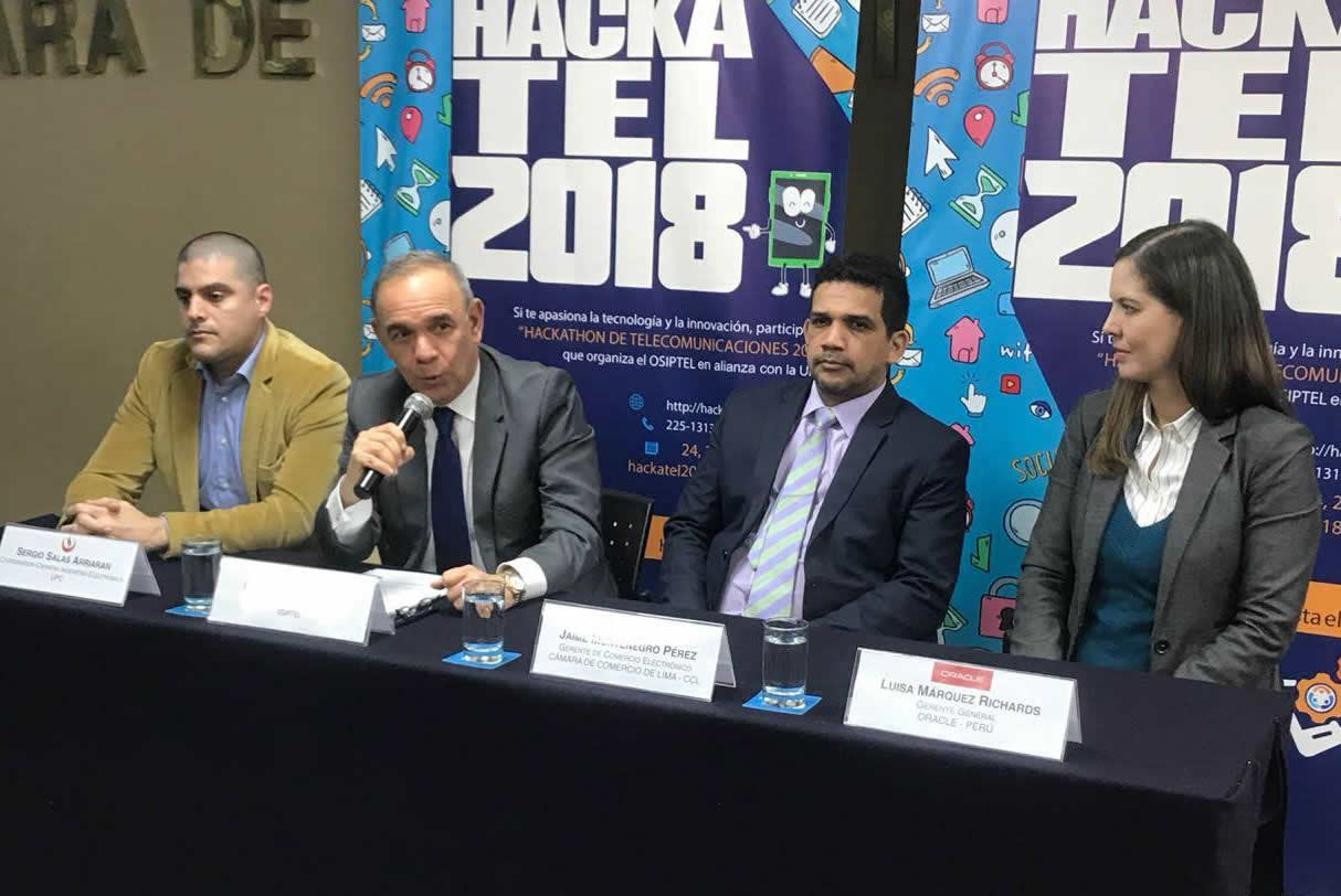 OSIPTEL organiza hackathon de innovadores para promover nuevas tecnologías en el sector telecomunicaciones