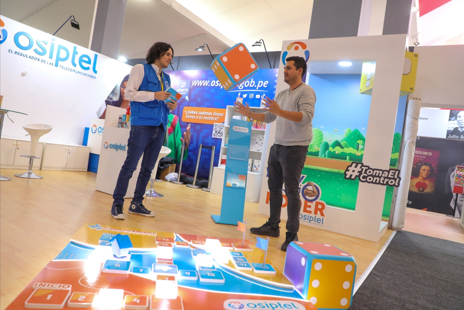 OSIPTEL en la FIL 2023: Aprende jugando sobre tus derechos como usuario de los servicios de telecomunicaciones